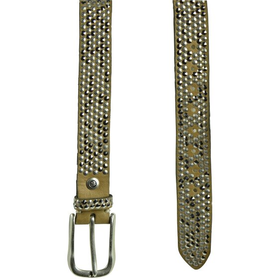 b.belt Cintura con borchie in pelle