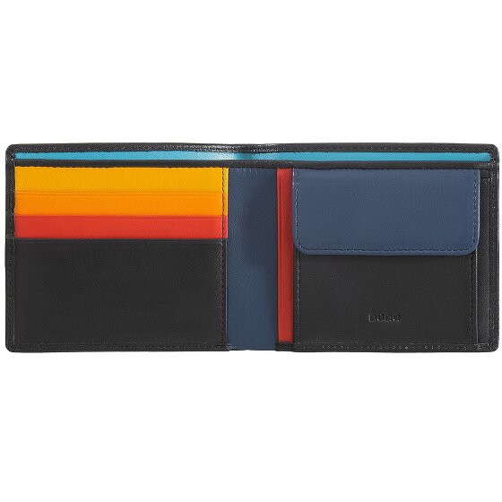 DuDu Azzorre Portafoglio Protezione RFID Vera Pelle 11 cm