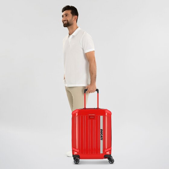 Piquadro Piquadro x Ducati 4 ruote Carrello della cabina 55 cm