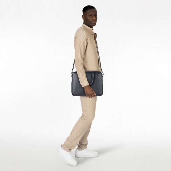 Boss New Crosstown Valigetta Pelle 38 cm Scomparto per laptop