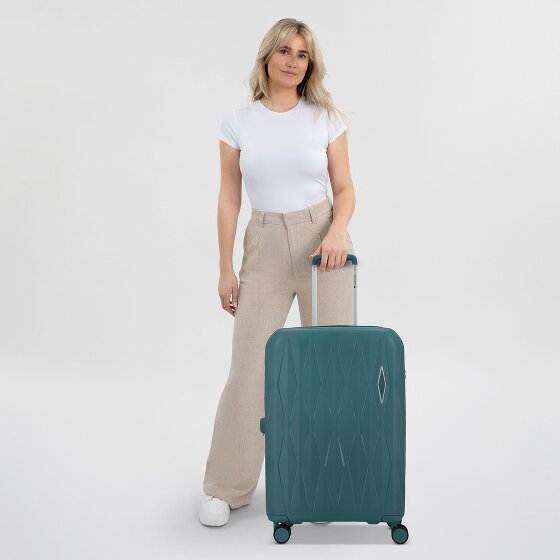 Gabol Infinity 4 ruote Carrello 66 cm con piega di espansione