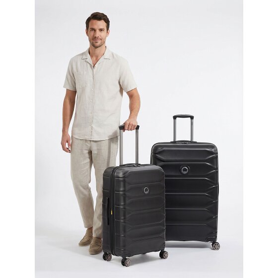 Delsey Paris Set di valigie Meteor a 4 ruote M+L espandibile