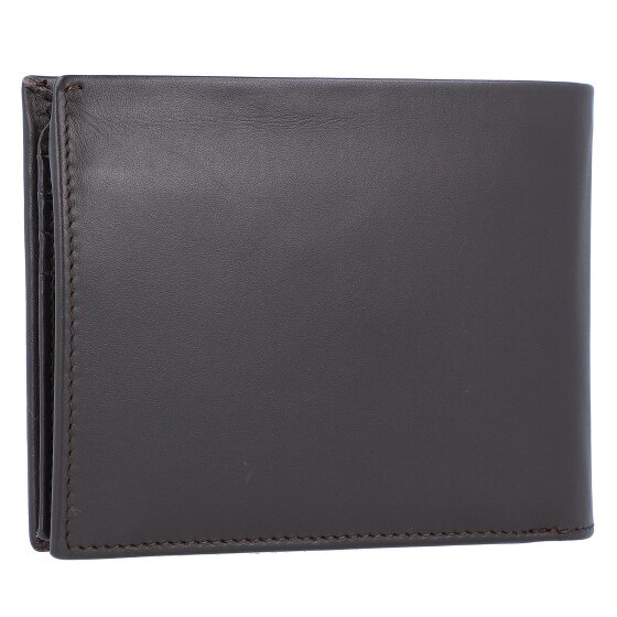 Esquire Nuovo Portafoglio di seta in pelle 12 cm