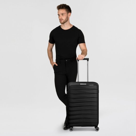 Franky London 4 ruote Carrello M 65 cm con piega di espansione