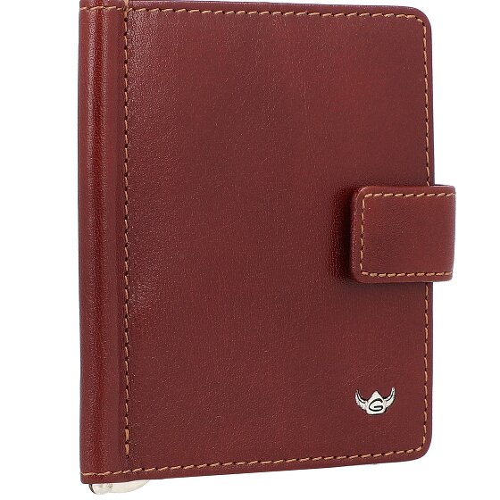Golden Head Colorado Custodia per carta di credito in pelle 8,5 cm con fermasoldi