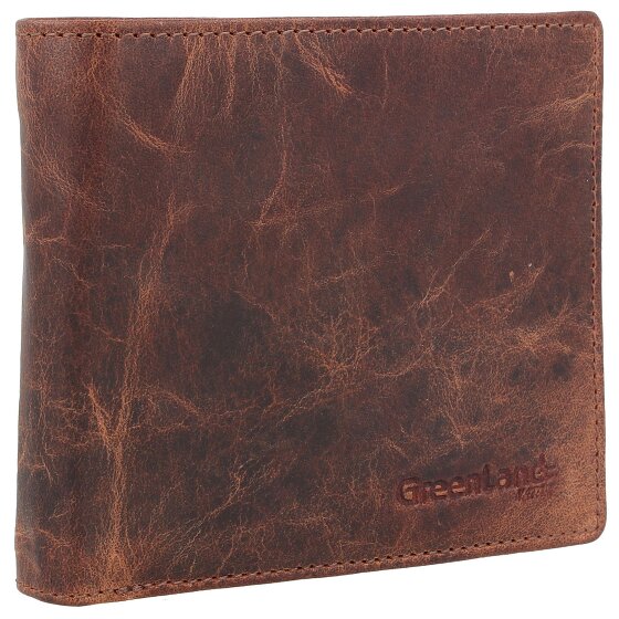 Greenland Nature Portafoglio Montana RFID in pelle 12,5 cm
