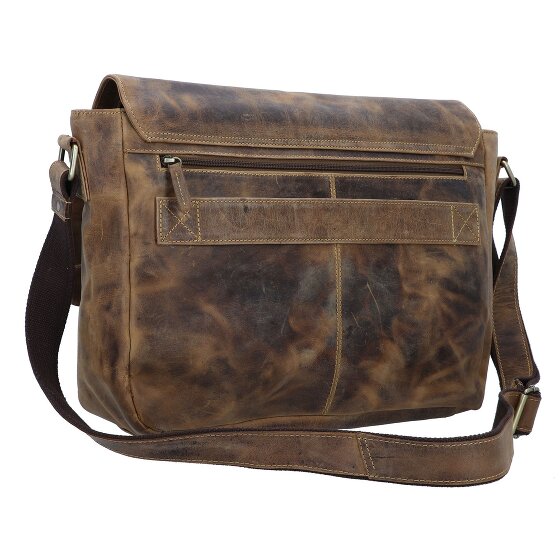 Greenburry Vintage Messaggero Pelle 40 cm Scomparto per laptop