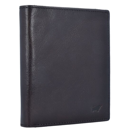 Braun Büffel Arezzo Portafoglio RFID in pelle 10 cm