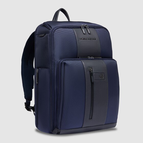 Piquadro Zaino da viaggio breve in pelle 43 cm scomparto per laptop