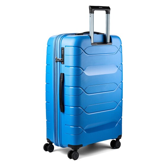 Polestream Strz by Asteroid 4 ruote Carrello L 74 cm con piega di espansione