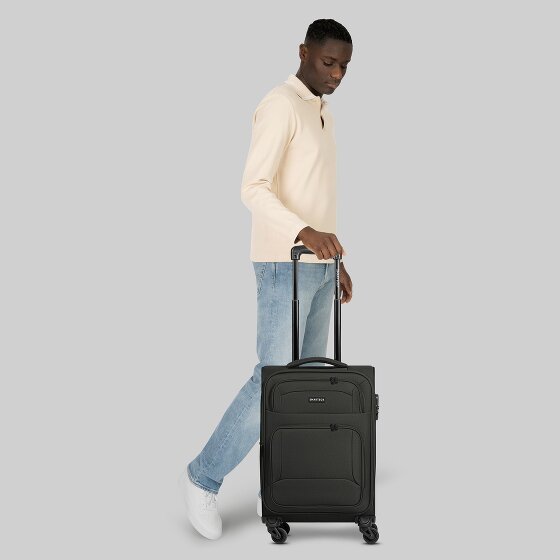 Smartbox Edition 04 4 ruote Carrello della cabina 55 cm con piega di espansione