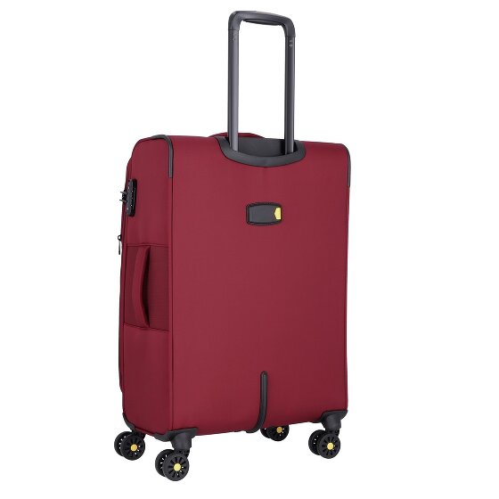 d&n Travel Line 9704 4 ruote Set di valigie 3 pezzi con piega di espansione