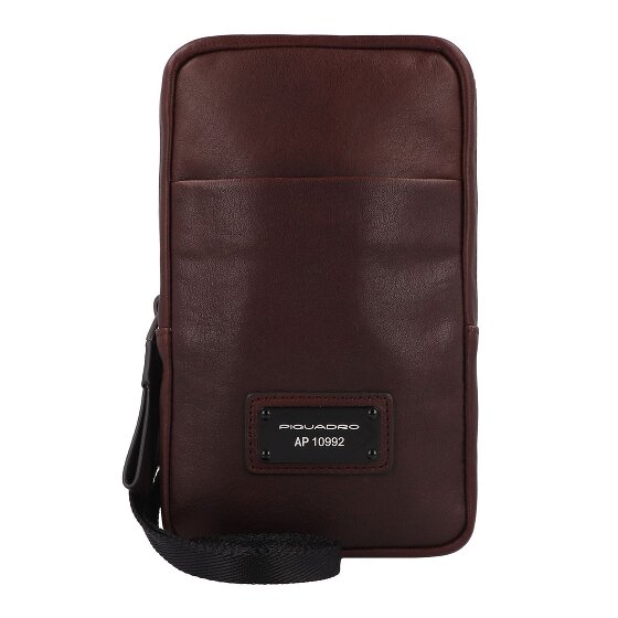 Piquadro Harper Custodia per cellulare in pelle 12 cm