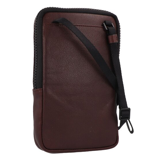 Piquadro Harper Custodia per cellulare in pelle 12 cm
