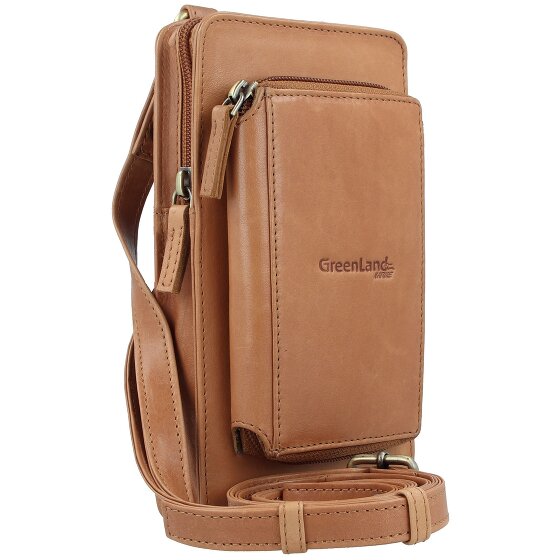 Greenland Nature Natura Borsa morbida per cellulare Portafoglio in pelle 11 cm