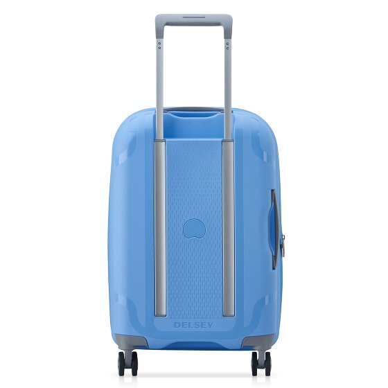 Delsey Paris Carrello cabina Clavel a 4 ruote da 55 cm con piega ad espansione