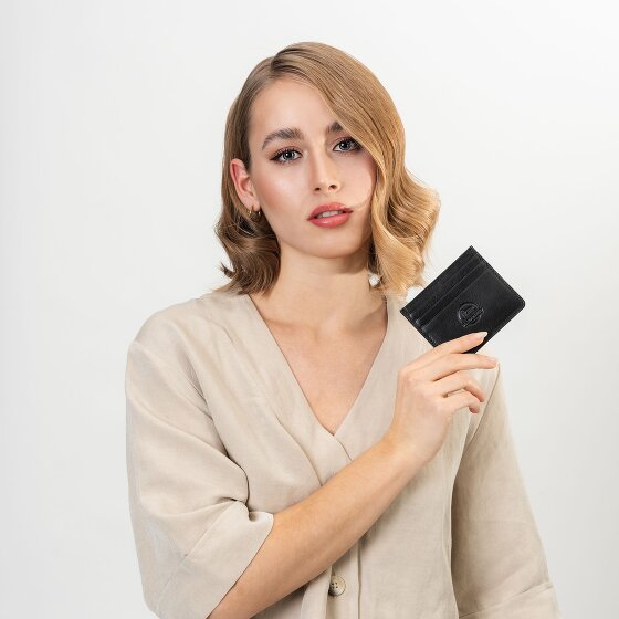 Farmhood Memphis Custodia per carta di credito Protezione RFID Pelle 10 cm