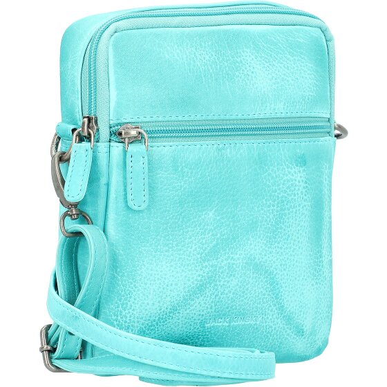 Jack Kinsky Nassau 1 Borsa a tracolla da 16 cm in pelle