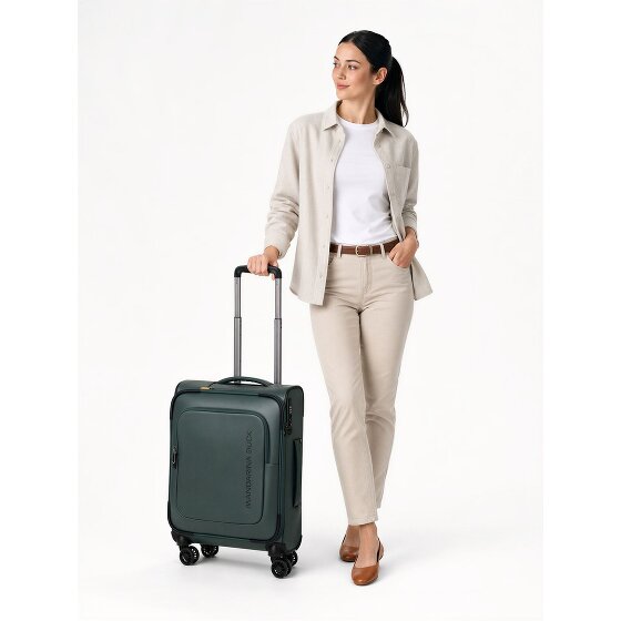 Mandarina Duck Eco Coated 4 ruote Trolley cabina S 55 cm