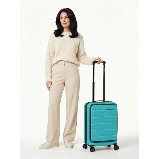 Franky Munich 4.0 4 ruote Trolley cabina 55 cm Vano porta PC espandibile
