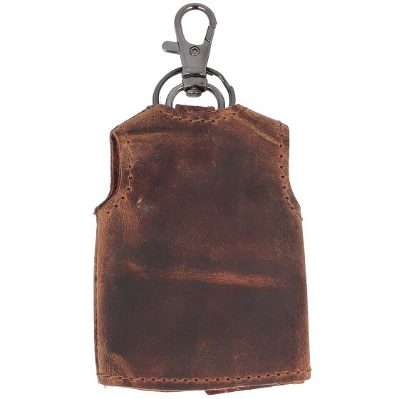 Greenland Nature Portachiavi Montana in pelle 6 cm