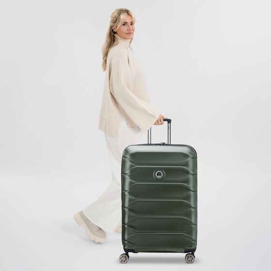 Delsey Paris Meteor 4 ruote Carrello L 78 cm con piega di espansione