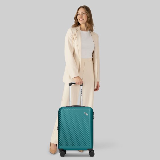 Check.In Paradise 2.0 4 ruote Carrello della cabina S 58 cm con piega di espansione