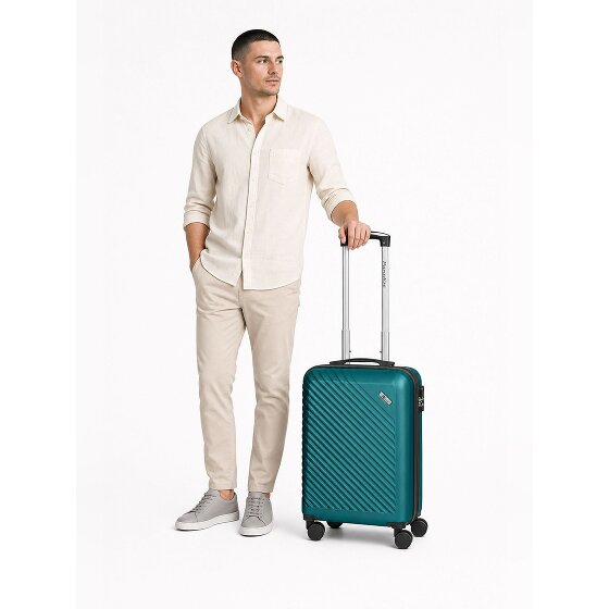 Check.In Paradise 2.0 4 ruote Trolley cabina S 55 cm espandibile