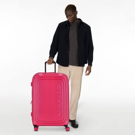 Mandarina Duck Logoduck + Metal 4 ruote Carrello L 75 cm con piega di espansione