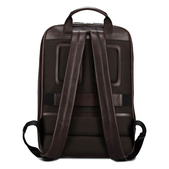 Jost London Zaino da giorno Vera Pelle 44 cm Vano porta PC