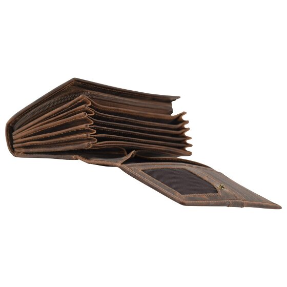 Greenland Nature Portafoglio classico da cameriere Portafoglio in pelle 17 cm
