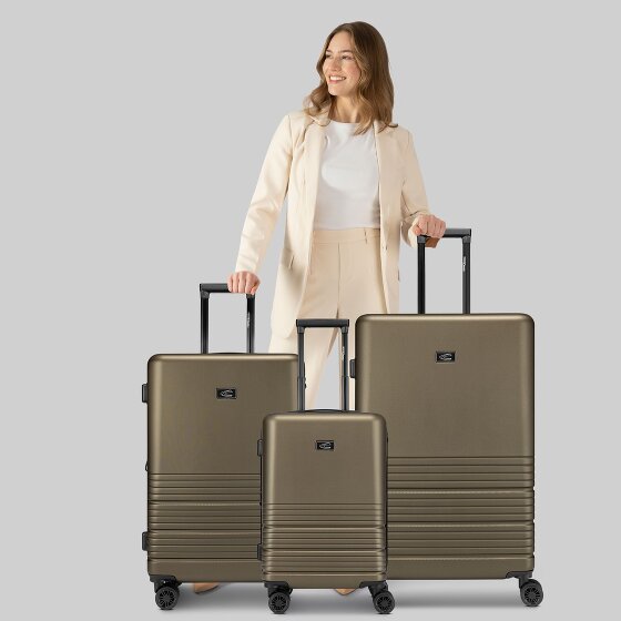 camel active Hanoi 4 ruote Set di valigie 3 pezzi con piega di espansione camel active Hanoi 4 ruote Set di valigie 3 pezzi con piega di espansione