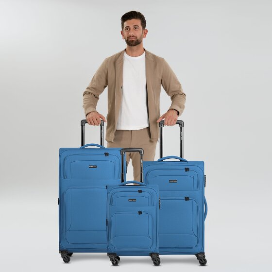 Smartbox Edition 04 4 ruote Set di valigie 3 pezzi con piega di espansione