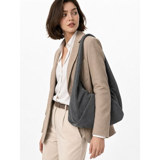 LES VISIONNAIRES Greta Essential Borsa a spalla Vera Pelle 43 cm
