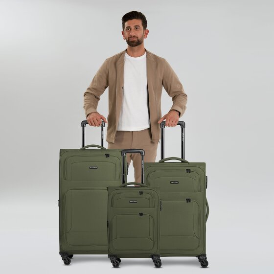 Smartbox Edition 04 4 ruote Set di valigie 3 pezzi con piega di espansione