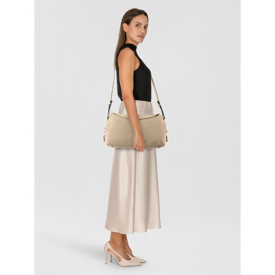 PINKO Saddle Horizontal Borsa a spalla Vera Pelle 34 cm