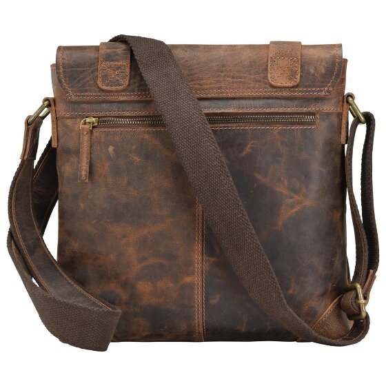 Greenland Nature Borsa a tracolla classica in pelle 31 cm