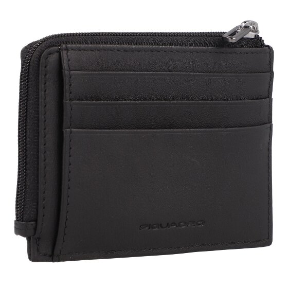 Piquadro Akron Custodia per carta di credito Protezione RFID Pelle 11.5 cm