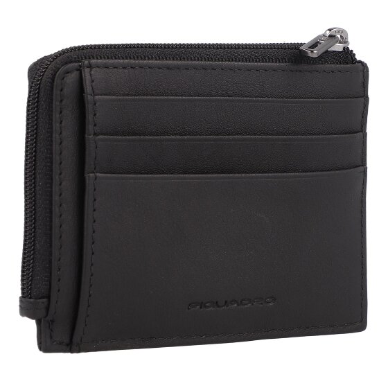 Piquadro Akron Custodia per carta di credito Protezione RFID Pelle 11.5 cm