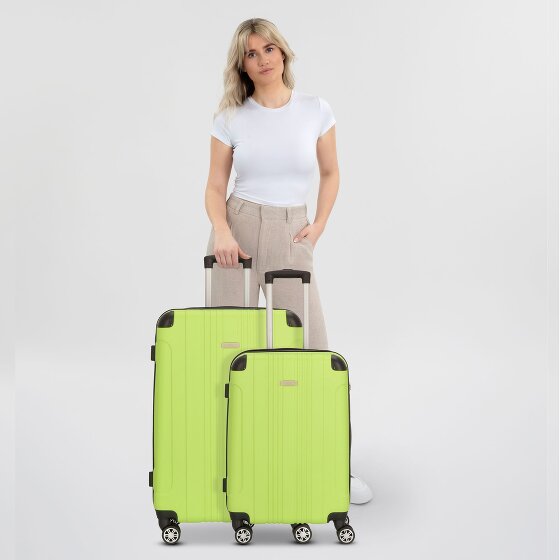 Nowi Lugano 4 ruote Set di valigie 2 pezzi