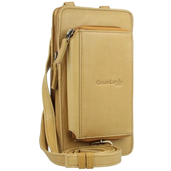 Greenland Nature Natura Borsa morbida per cellulare Portafoglio in pelle 11 cm