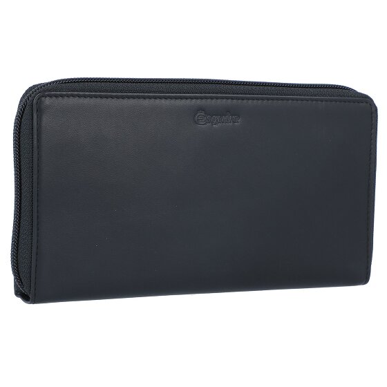 Esquire Nuovo Portafoglio di seta in pelle 19 cm Esquire Nuovo Portafoglio di seta in pelle 19 cm