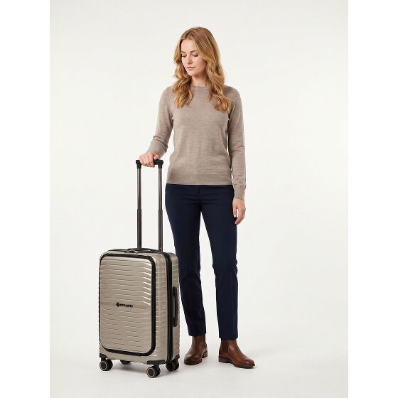 Stratic Bright + 4 ruote Trolley cabina 55 cm Vano porta PC