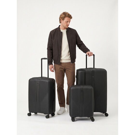 Travelite Air Stripe 4 ruote Set di valigie 3 pezzi espandibile