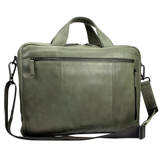 Leonhard Heyden Cartella in pelle Hague 40 cm con scomparto per laptop