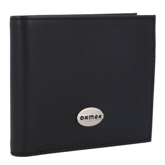oxmox Leather Portafoglio Protezione RFID Pelle 12 cm