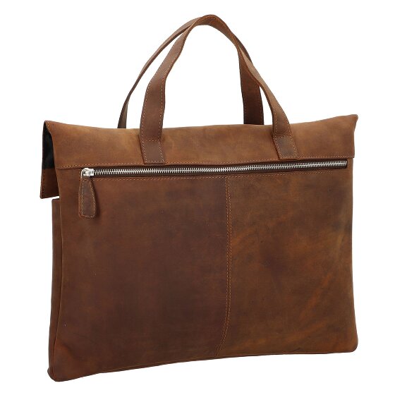 Plevier Serie 500 Cartella in pelle 42 cm Scomparto per laptop