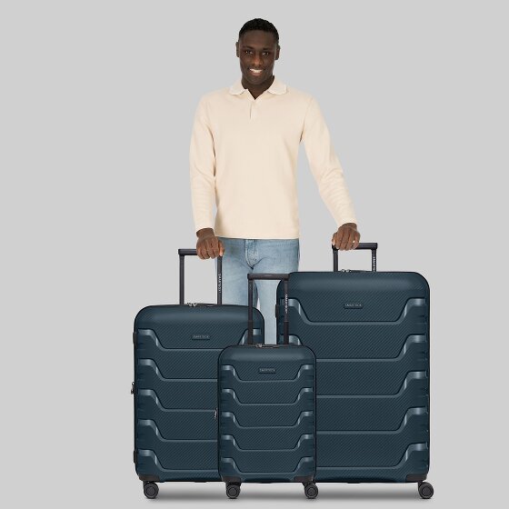 Smartbox Edition 01 4 ruote Set di valigie 3 pezzi con piega di espansione