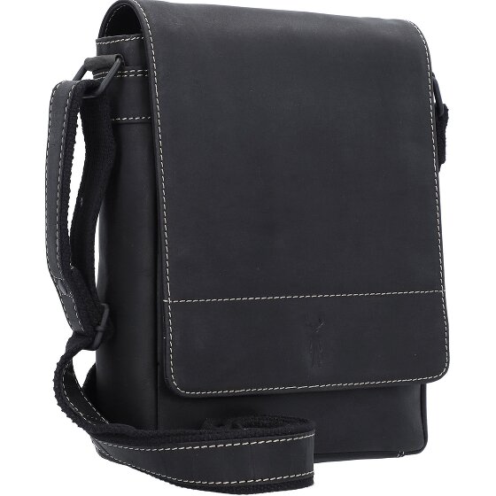 Jack Kinsky Baltimore 3 Borsa a tracolla in pelle 19 cm