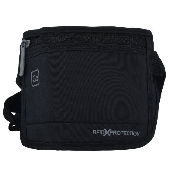Go Travel Design Go Fanny Pack RFID 16 cm estremamente leggero Go Travel Design Go Fanny Pack RFID 16 cm estremamente leggero